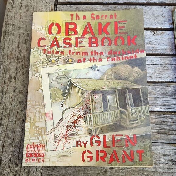 The Secret Obake CasebookTales From The Darkside of the Cabinet Book Glen Grant - Picture 1 of 4
